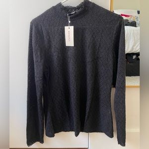 Rihoas The Floral See-Through Knitwear